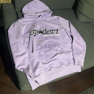 Spider Hoodie acai/purple (large)